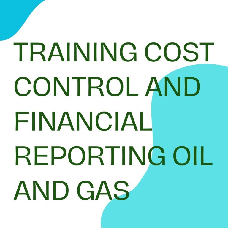 pelatihan COST CONTROL AND FINANCIAL REPORTING OIL AND GAS di jogja