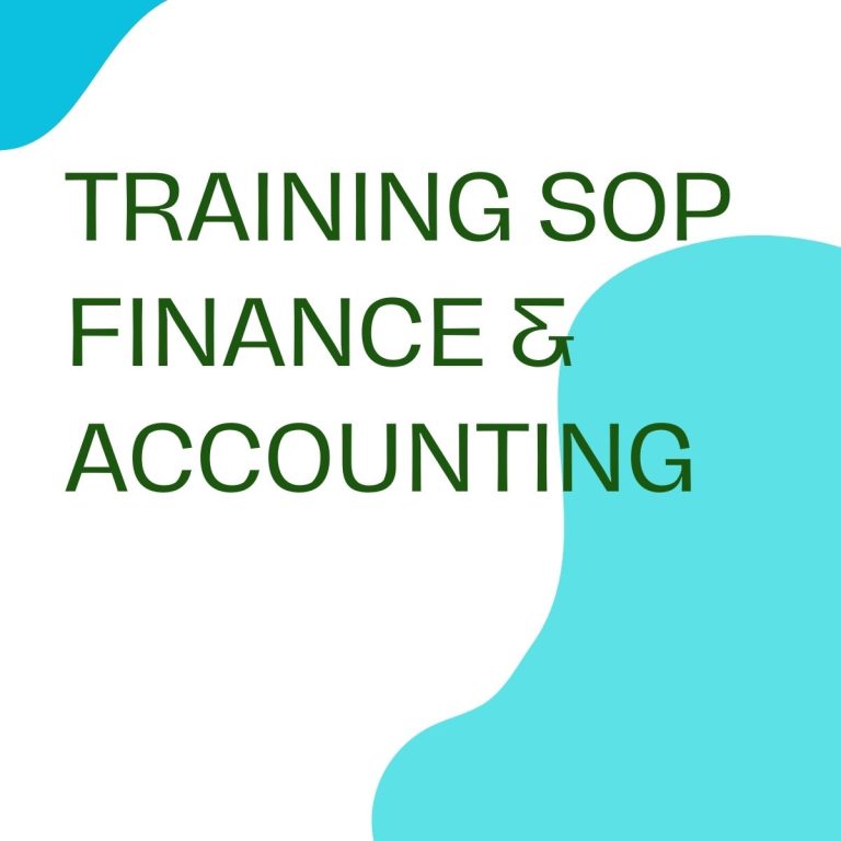 pelatihan SOP FINANCE & ACCOUNTING di jogja