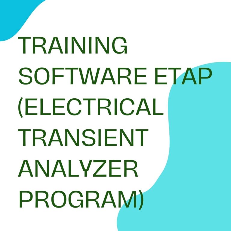 pelatihan SOFTWARE ETAP di jogja