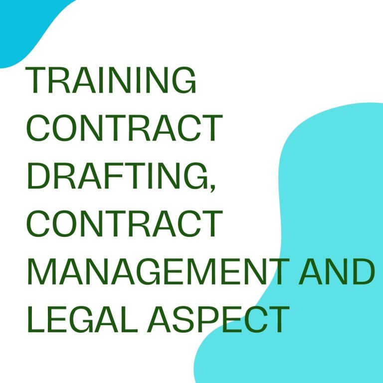 pelatihan CONTRACT DRAFTING, CONTRACT MANAGEMENT AND LEGAL ASPECT di jogja