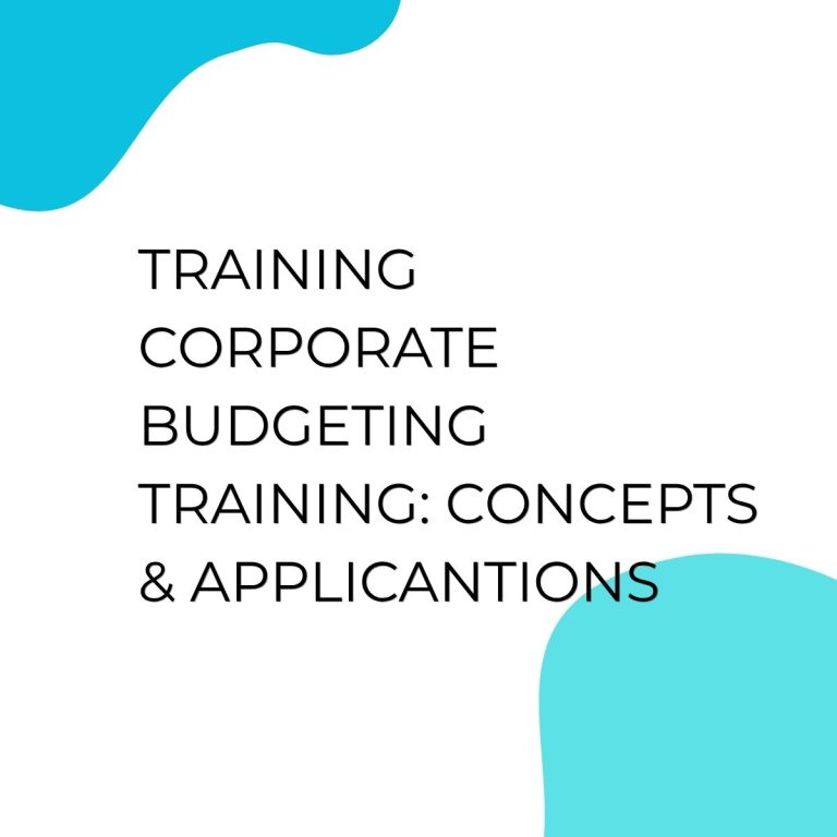 pelatihan CORPORATE BUDGETING: CONCEPTS & APPLICANTIONS di jogja