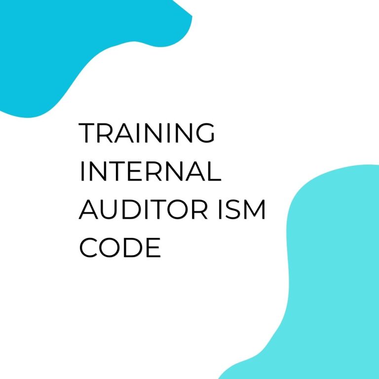 pelatihan INTERNAL AUDITOR ISM CODE di jogja