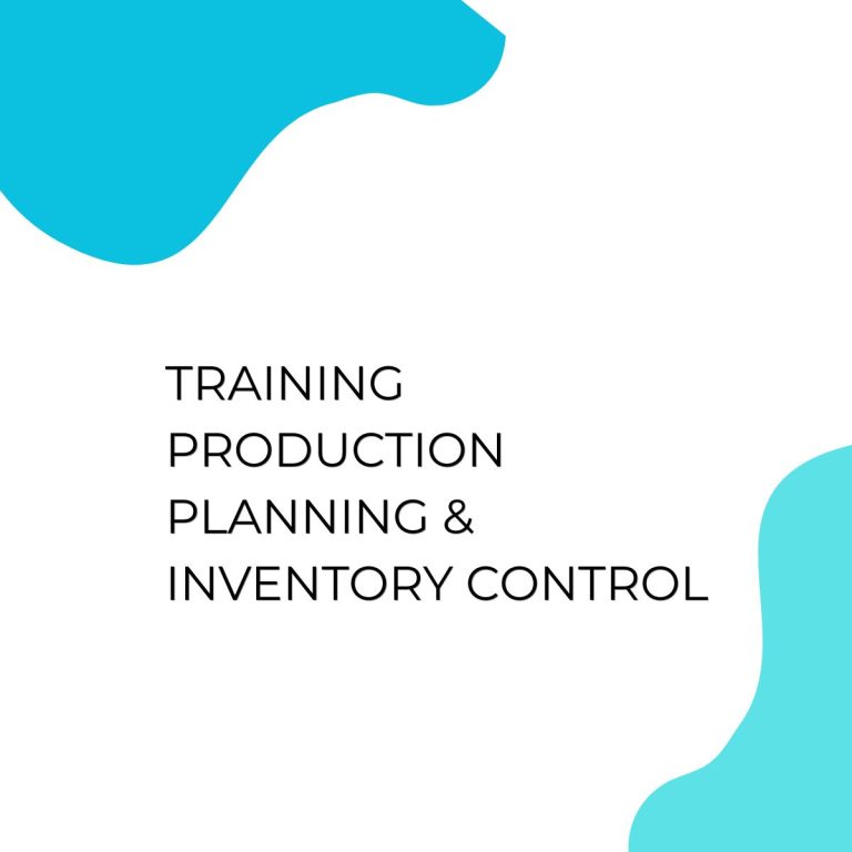 pelatihan PRODUCTION PLANNING & INVENTORY CONTROL di jogja