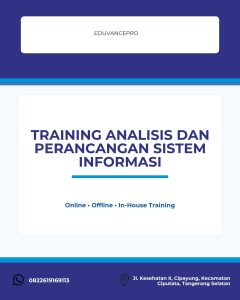 TRAINING ANALISIS DAN PERANCANGAN SISTEM INFORMASI
