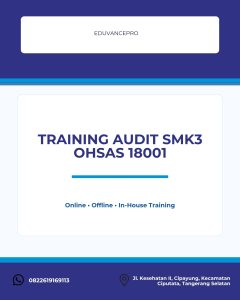 TRAINING AUDIT SMK3 OHSAS 18001