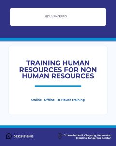 pelatihan HUMAN RESOURCES FOR NON HUMAN RESOURCES di jogja