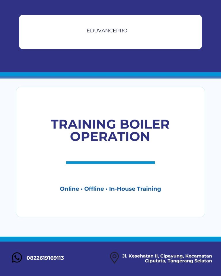 pelatihan BOILER OPERATION di jogja
