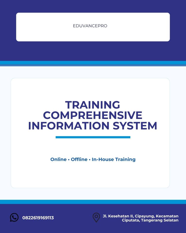 pelatihan COMPREHENSIVE INFORMATION SYSTEM di jogja