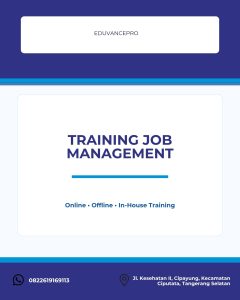 pelatihan JOB MANAGEMENT di jogja